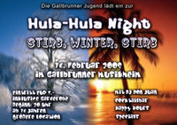 Hula Hula Night - stirb, Winter, stirb@Musikheim