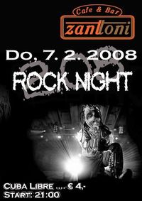 Rock Night@Cafe & Bar Zanttoni