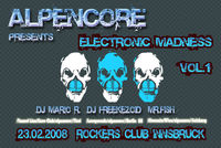 Alpencore presents Electronic Madness@Rockers Club