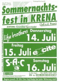 Sommernachtsfest in Krena@Festzelt