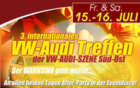 3. Int. VW & Audi Treffen@Multi-Center-Mühldorf