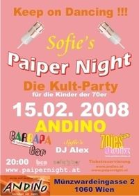 Sofie's Paiper Night@Andino