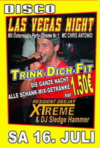 Las Vegas Night - Trink Dich Fit