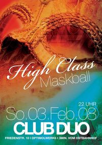 Highclass Maskball@Club Duo