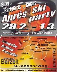 Apres Ski Party@Sandgrube /St.Johann