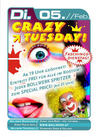 Crazy Tuesday@Bollwerk Klagenfurt