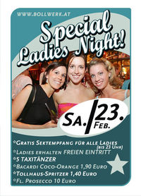 Special Ladies Night@Tollhaus Wolfsberg