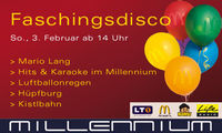 Faschingsdisco@Millennium Leonding