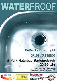 Waterproof@S-Park Naturbades Sarleinsbach