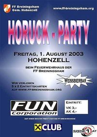 Horuck-Party@im Festzelt beim Zeughaus der