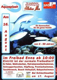 Freibadfest Enns@Freibad Enns - Aquasplash