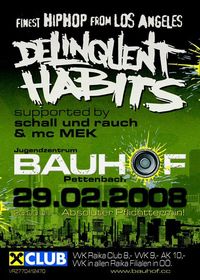 Delinquent Habits live