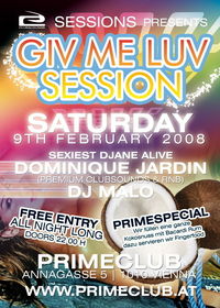 Giv me Luv Sessions@Prime - Club & Lounge