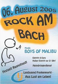 Rock am Bach 2005@Festzelt Raspoltsedt