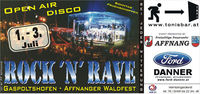 Rock 'n' Rave - Affnanger Waldfest@Waldfestarena Affnang