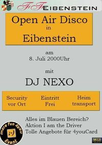 Open Air - Disco@Eibenstein / Rainbach