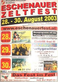 Eschenauer Zeltfest@ - 