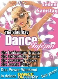 The Saturday Dance Inferno@Amadeus Dancefactory