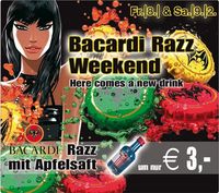 Bacardi Razz Weekend@Amadeus