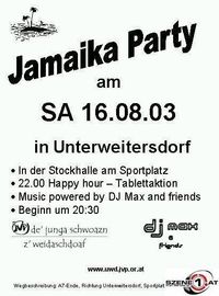 Jamaika-Party@Stockhalle am Sportplatz