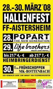 HALLENFEST   FF - AISTERSHEIM@Bauhof