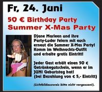 50 € Birthday Party & Summer X-Mas