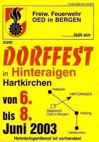 Dorffest Hinteraigen@ - 