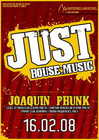 Just House:Music – Joaquin Phunk@Herbers: Lust.auf.Bar