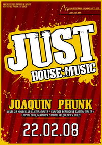 Just House:Music – Joaquin Phunk@Herbers: Lust.auf.Bar