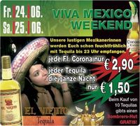 Viva Mexico Weekend@Amadeus Dancefactory