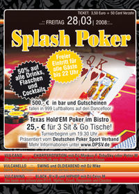 Splash Poker Party@Vulcano