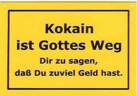 Gruppenavatar von KoKaiN iSt GoTTes WeG DiR zu sagen das Du zUviiiiiEL GeLD hast