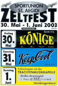 Zeltfest der Sportunion St. Aegidi@Festzelt