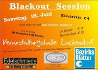 Blackout Session@Veranstalltungshalle