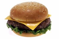 Cheeseburger fühlen sich nur unter Cheeseburger wohl