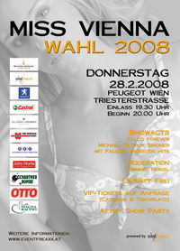 Miss Vienna Wahl 2008@Peugeot Wien