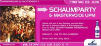 Schaumparty & Mastervoice LIPM@Nachtschicht