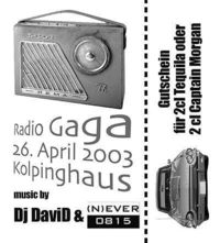 RADIO GAGA by BadeN ClassiX@Kolpinghaus