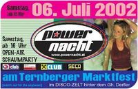 Power Nacht am Marktfest@Marktplatz / Discozelt