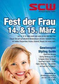 Fest der Frau & Modeschau@Shopping City Wels