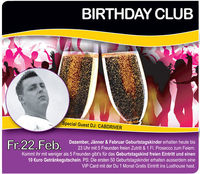 Birthday Club@Lusthouse Wörgl