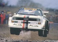 Legende des Rallyesports-Audi quattro S1 E2 Gruppe B