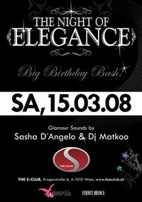 the night of ELEGANCE@S-Club