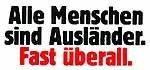 Gruppenavatar von Jeder Mensch ist fast überall Ausländer!