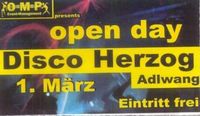 Open Day Disco Herzog@DanceTonight