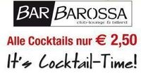 It´s Cocktail Time@BarBarossa