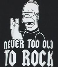 ....Never too old to Rock....