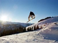 Snowboarding...what else!