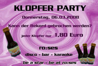 Klopfer Party@ro:ses disco - bar - karaoke