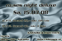 ro:ses night deluxe@ro:ses disco - bar - karaoke